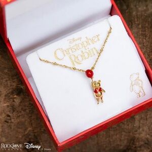 DISNEY’S CHRISTOPHER ROBIN x ROCKLOVE 3D Winnie the Pooh Balloon Necklace | NIB!